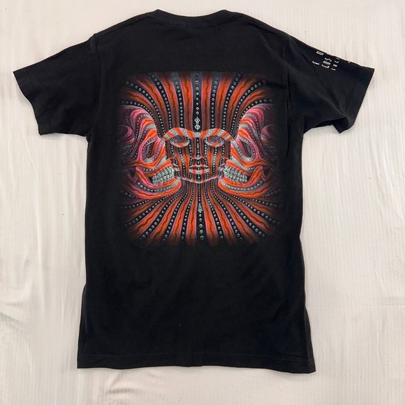 Tool Tops - Tool Band Alex Grey Graphic T-Shirt Unisex Small Black Live Nation Merch Grunge